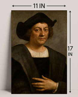 Portrait of an Explorer Wall Art Print PosterGoat