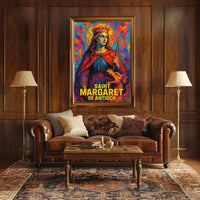 Saint Margaret of Antioch Poster