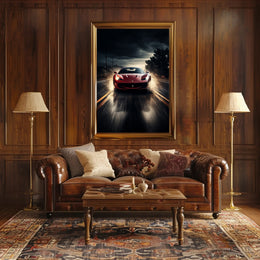 Speed And Power Poster