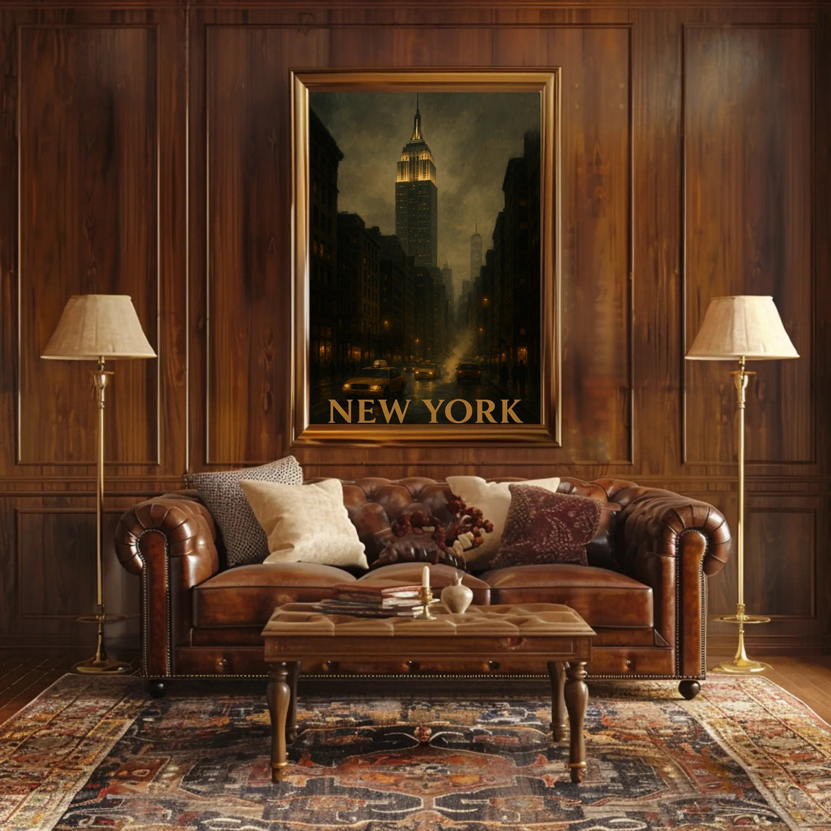 New York Cityscape Poster