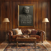 Donald Trump 47th President Poster
