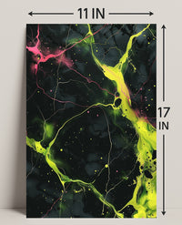 Neon Abstract Abstract Poster PosterGoat