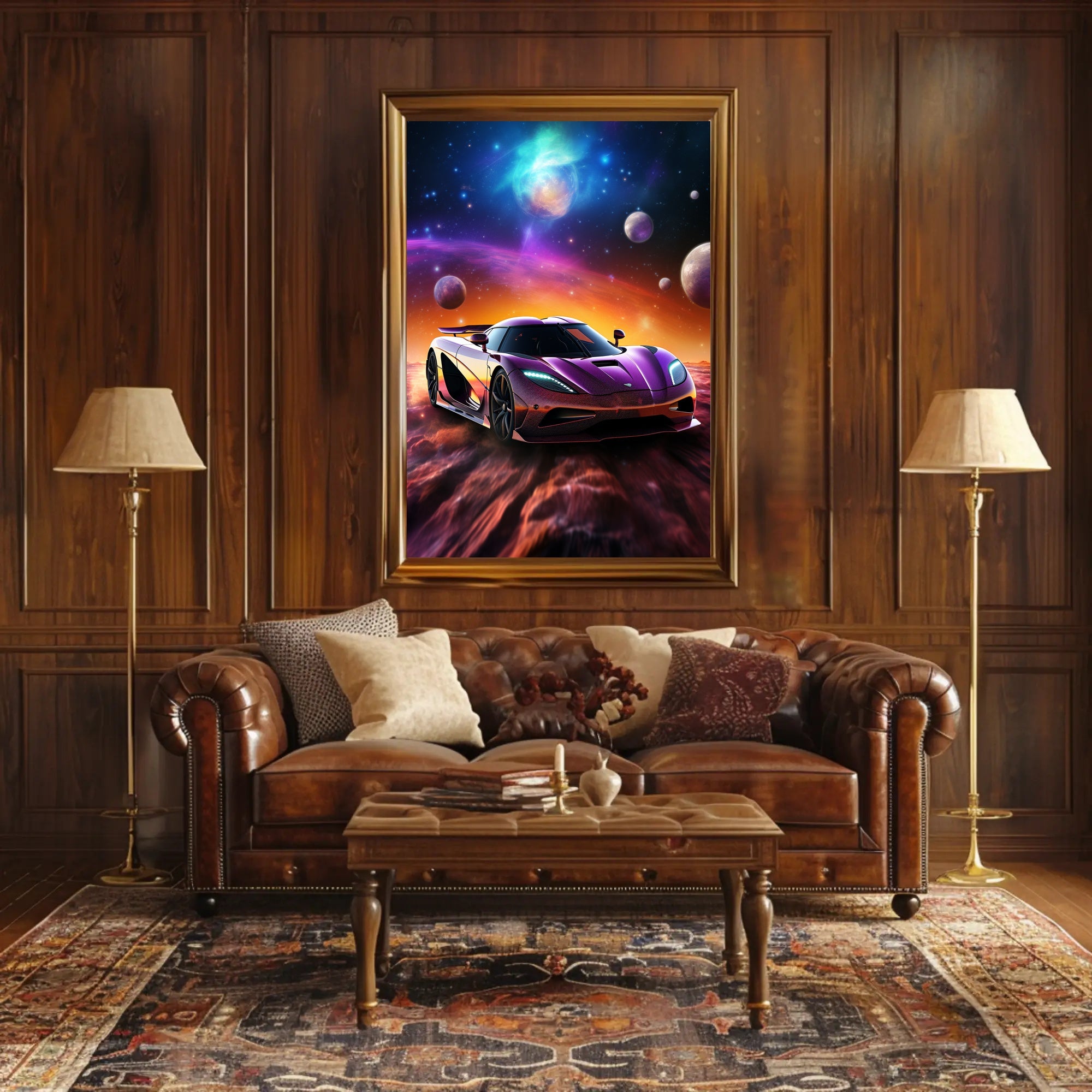 Cosmic Drive Poster PosterGoat