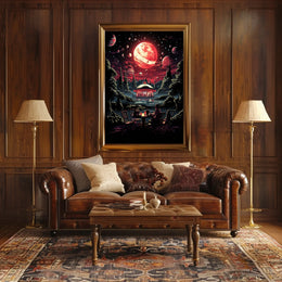 Cosmic Diner Dreamscape Poster