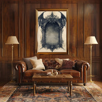 Gothic Frame Design Poster