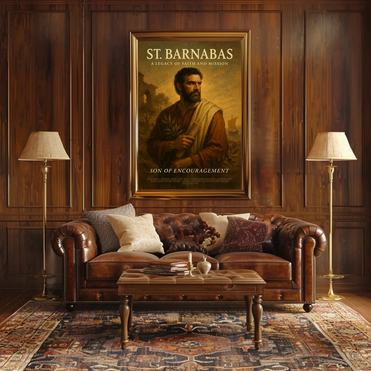 St. Barnabas Son Of Encouragement Poster