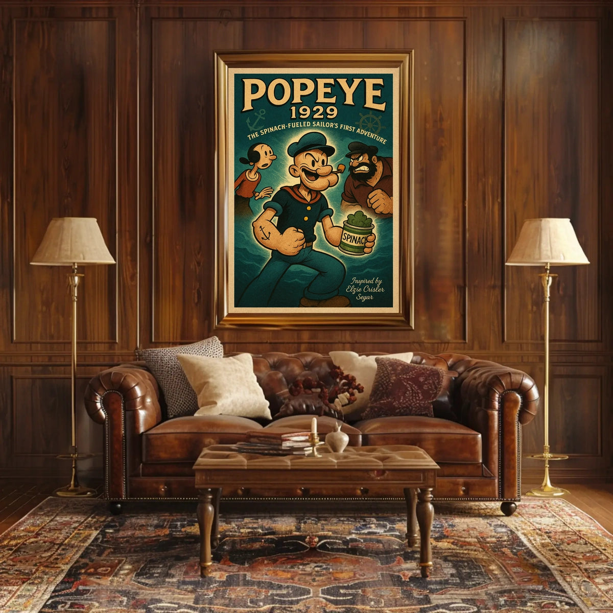 Popeye 1929 Art Poster POP-54