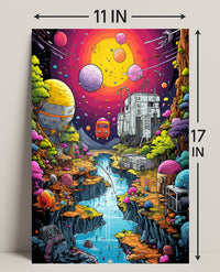 Cosmic Landscape Adventure Poster PosterGoat