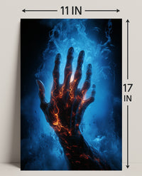 Elemental Hand Poster