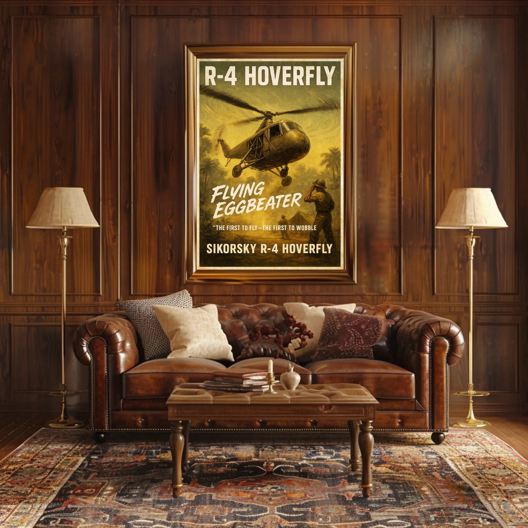 Sikorsky R-4 Hoverfly Poster PosterGoat
