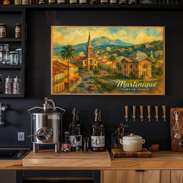 Martinique Fort-de-France Poster