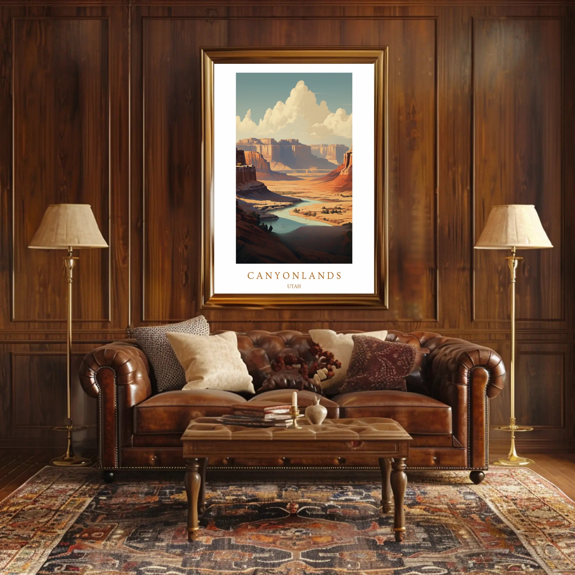 Canyonlands Landscape Poster PosterGoat