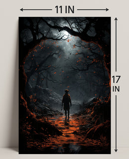 Mystical Forest Wanderer Poster