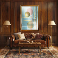 Abstract Geometric Harmony Poster