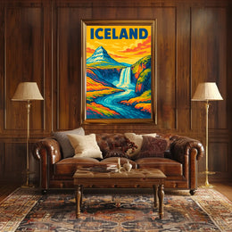 Icelandic Landscapes Poster