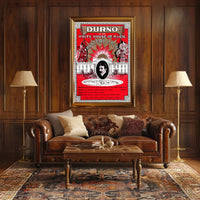 Durno the Magician Vintage Magic Show Cultural Poster