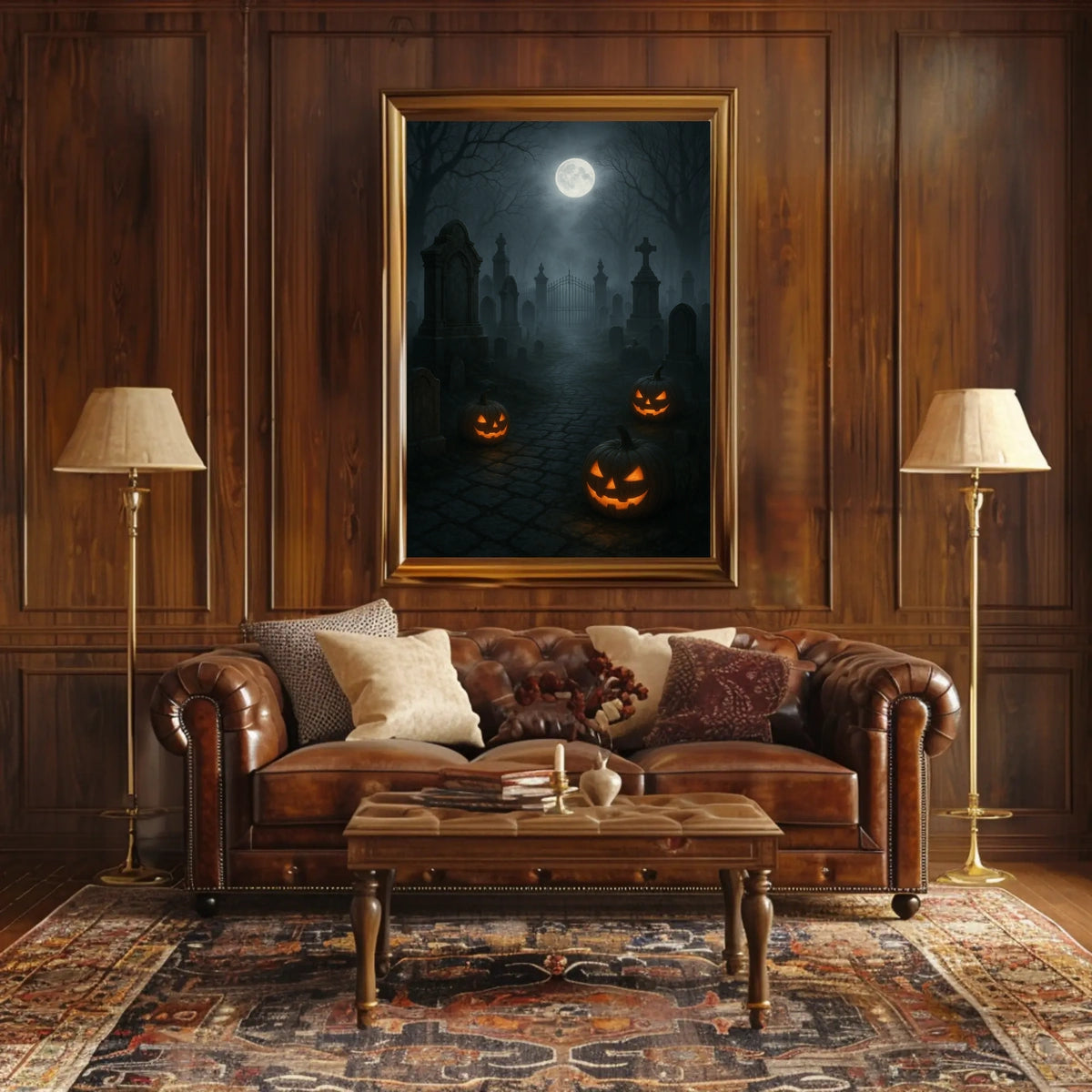 Haunted Halloween Night Poster