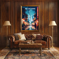 Ho Chi Minh Cityscape Poster