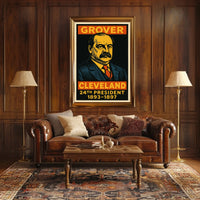 Grover Cleveland 24th President Poster
