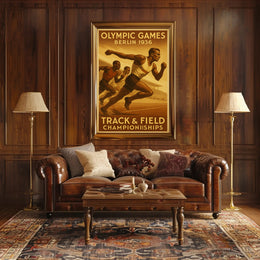 Berlin 1936 Olympic Games Poster
