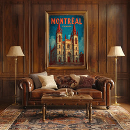 Montréal Architectural Marvel Poster
