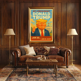 Donald Trump Vision of Prosperity Poster
