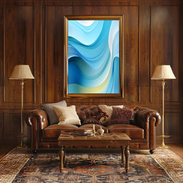 Oceanic Waves Poster