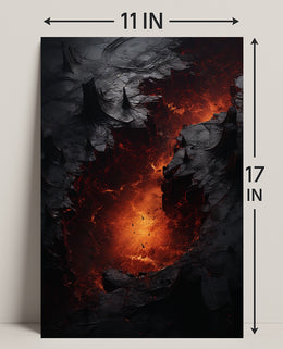 Fiery Abyss Poster