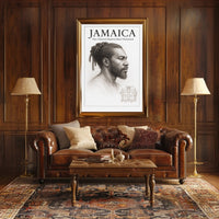 Jamaica NeoClassical Realism Portrait Poster PosterGoat