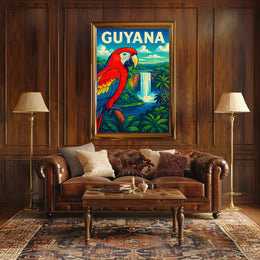 Guyana Tropical Paradise Poster