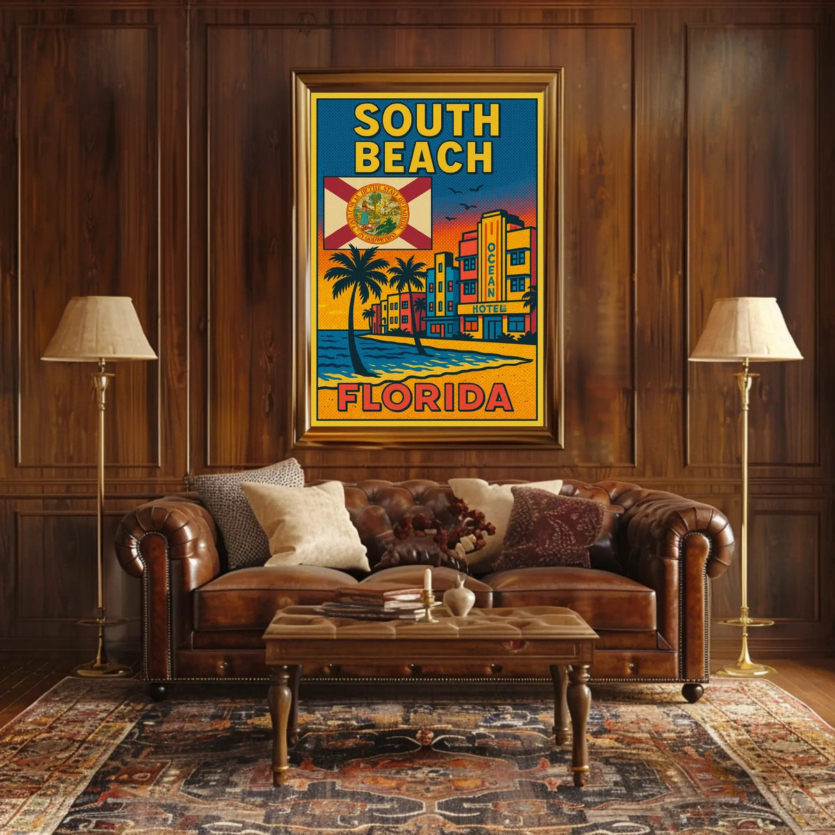 South Beach Florida Poster