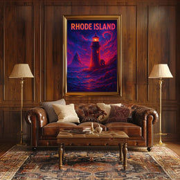 Rhode Island Lighthouse Poster