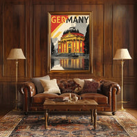 Germany Architectural Poster
