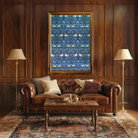 Ornate Avian Pattern Poster