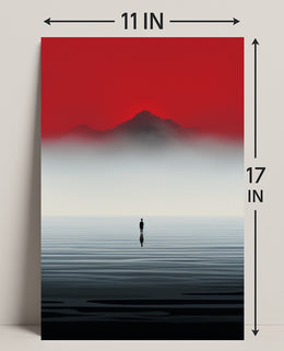Solitude At Dusk Poster