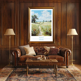 Scenic Kent Landscape Poster