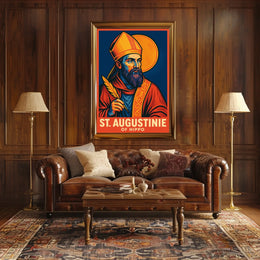 St. Augustine of Hippo Poster