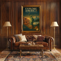 Explore America Poster