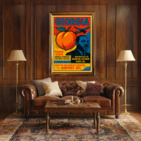 Georgia Peach State Travel Poster