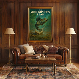 The Mudskippers Leap Poster