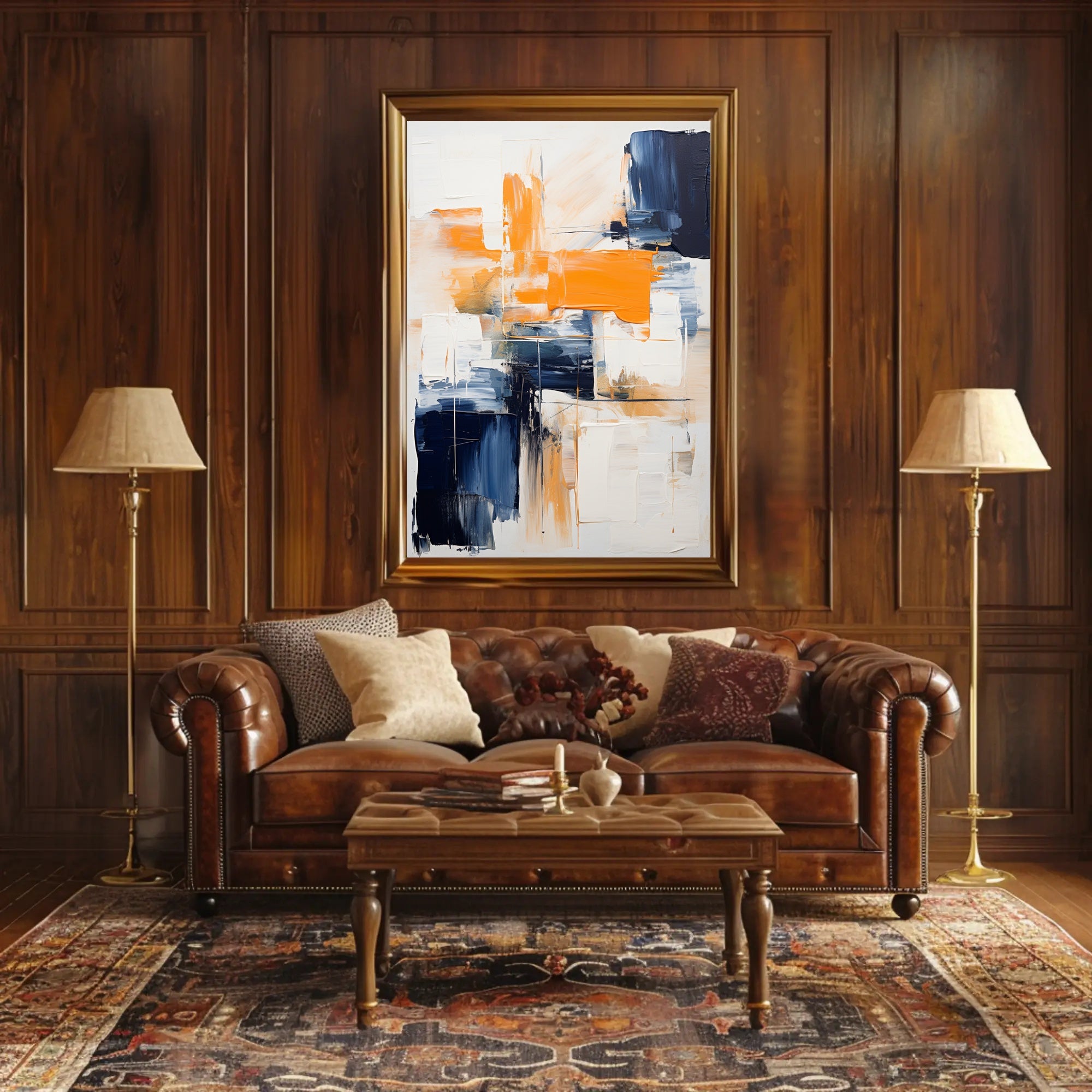 Abstract Color Harmony Abstract Poster
