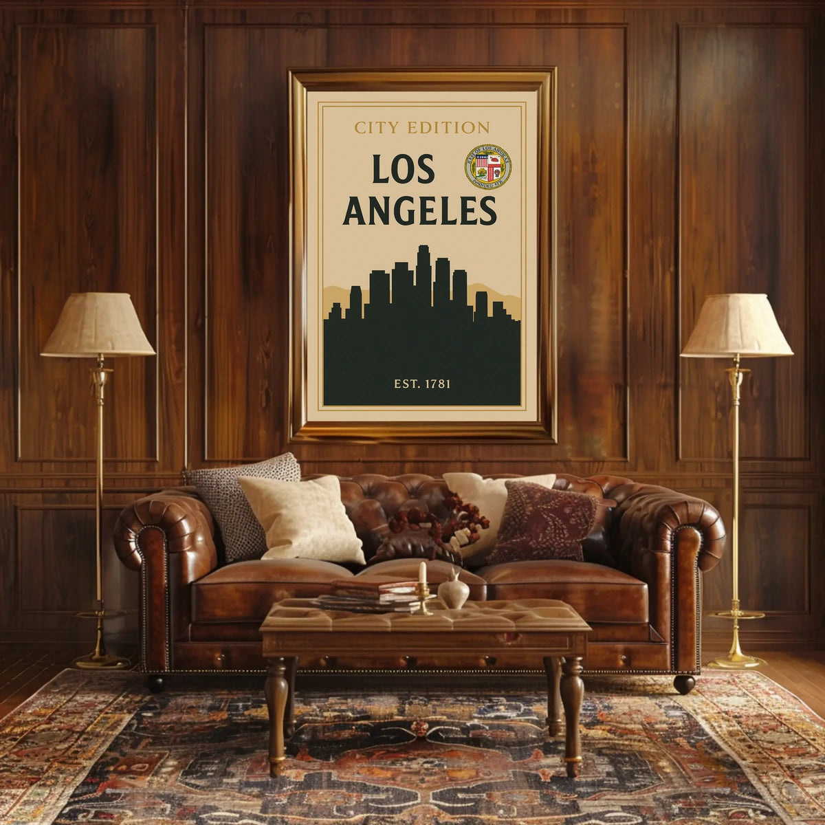 Los Angeles City Edition Poster