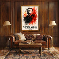 Chester Arthur 21St President Poster