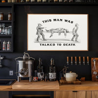 Talked to Death Poster