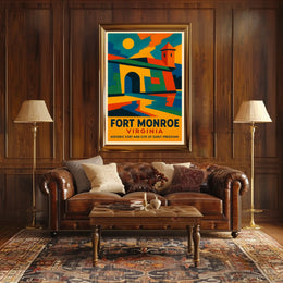 Fort Monroe, Virginia Poster