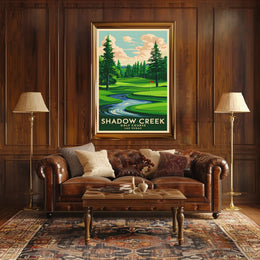 Shadow Creek Golf Course Poster