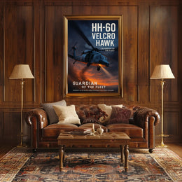 HH-60 Velcro Hawk Poster PosterGoat