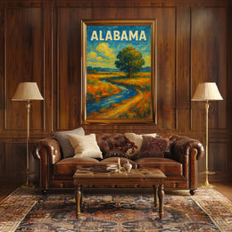 Alabama Landscape Poster
