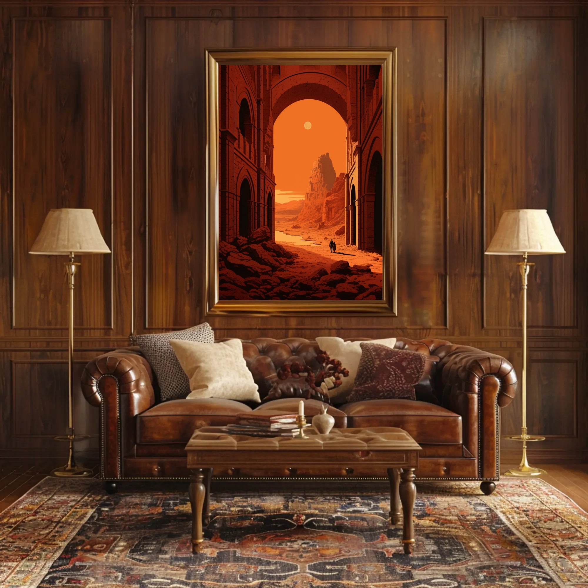 Journey Through The Arches Poster PosterGoat