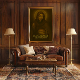 St. Margaret Of Scotland Poster